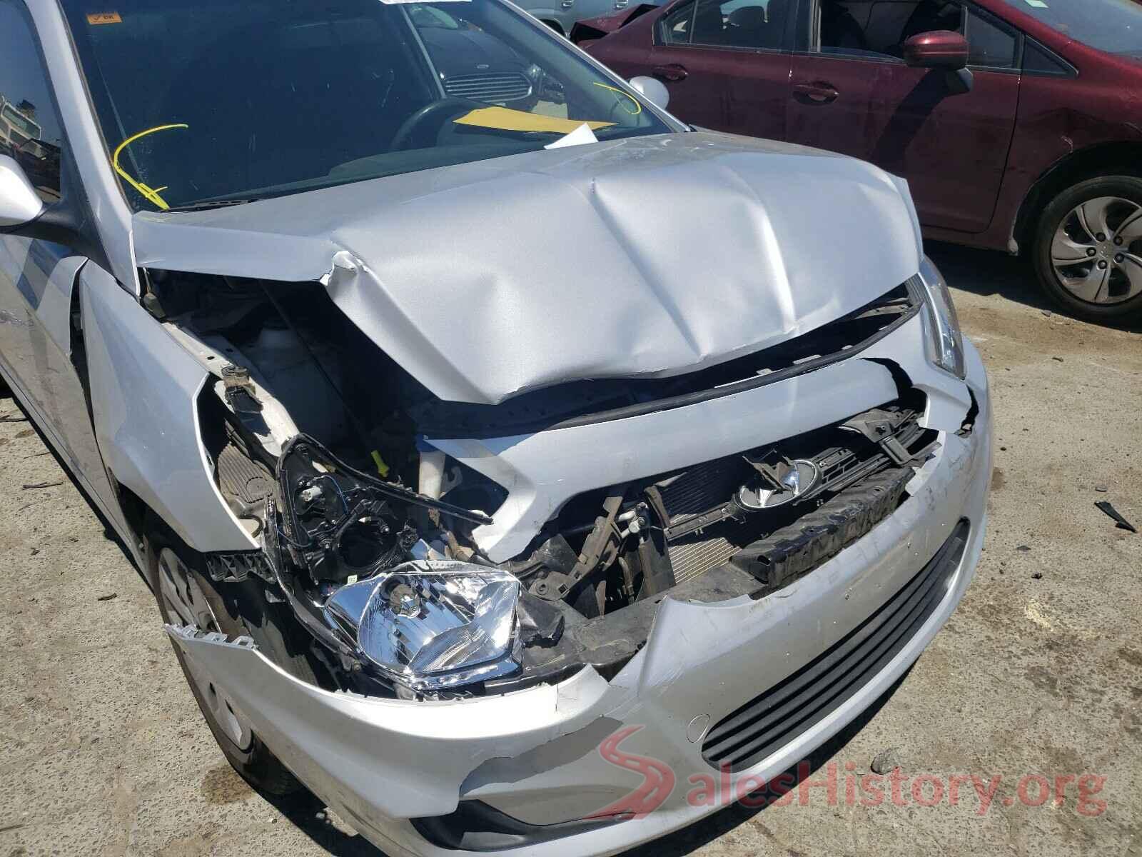 KMHCT5AE6HU352205 2017 HYUNDAI ACCENT