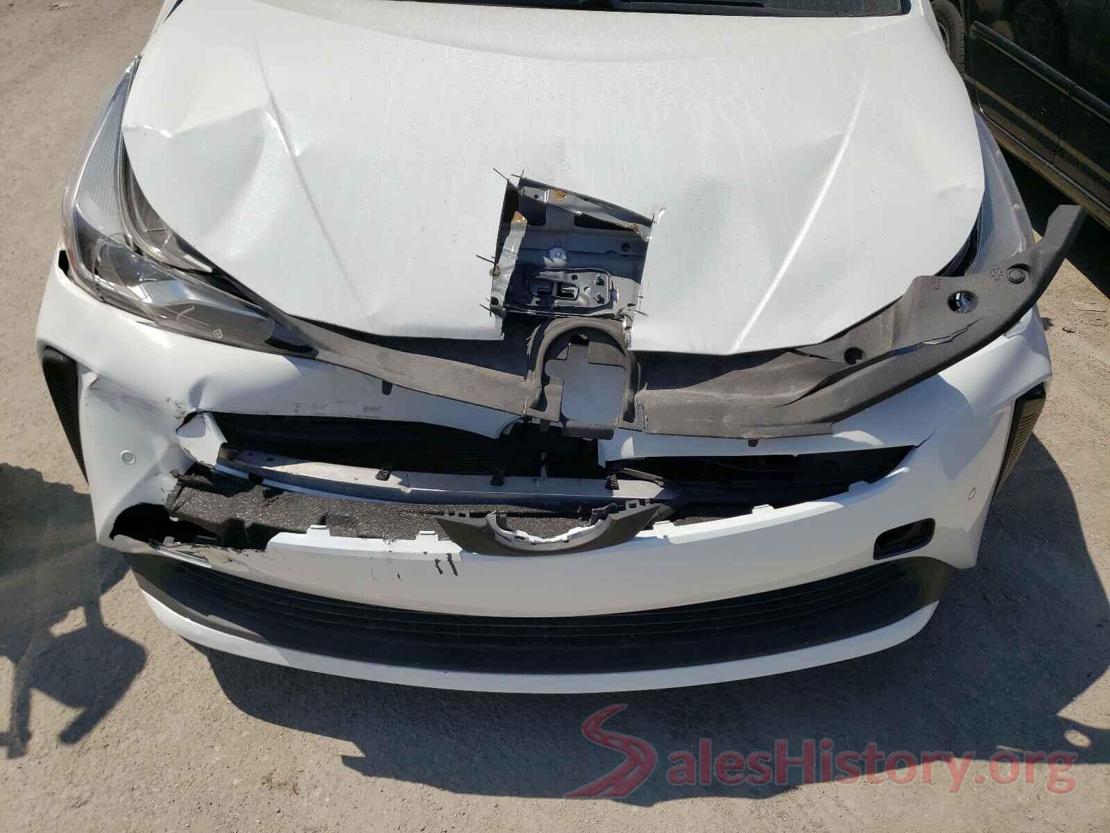 JTDKARFU0K3070149 2019 TOYOTA PRIUS