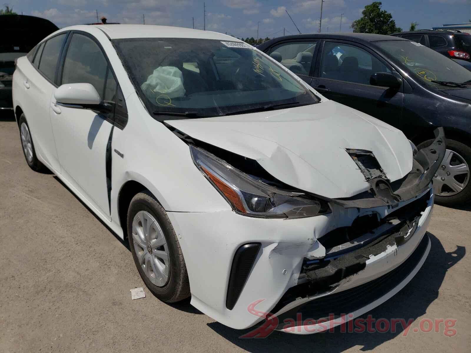 JTDKARFU0K3070149 2019 TOYOTA PRIUS