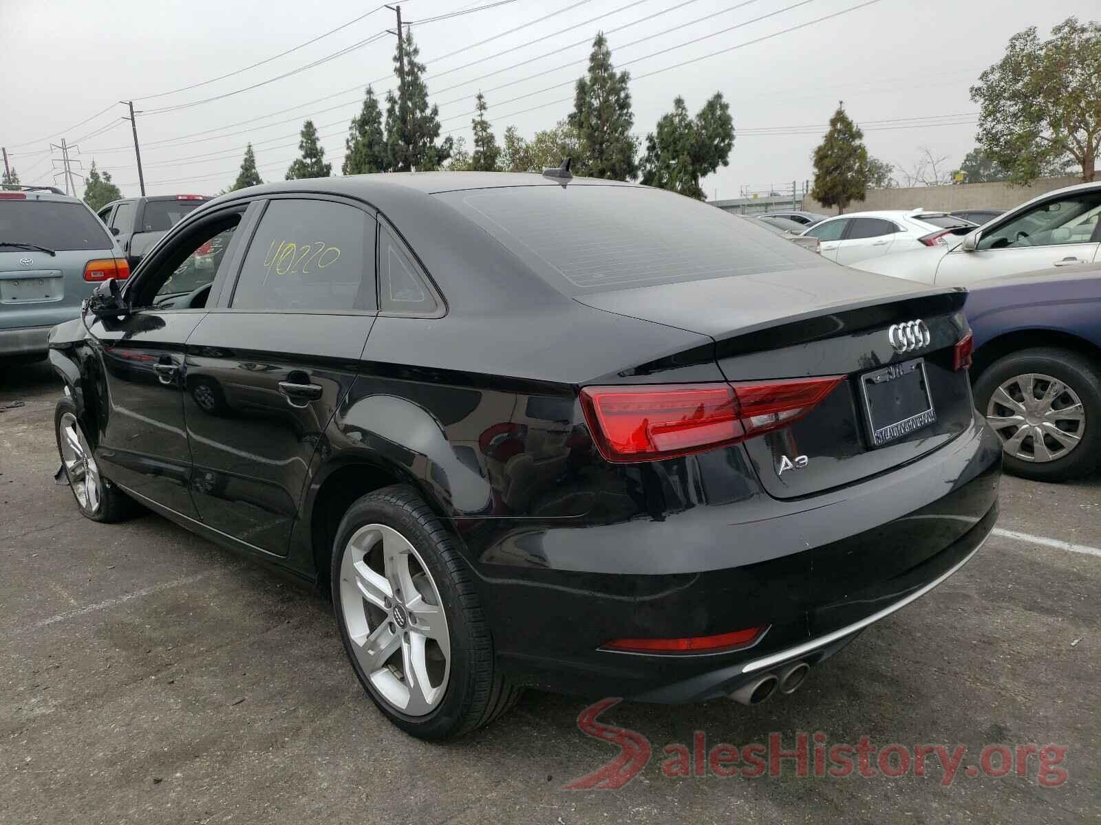 WAUAUGFF4J1006101 2018 AUDI A3