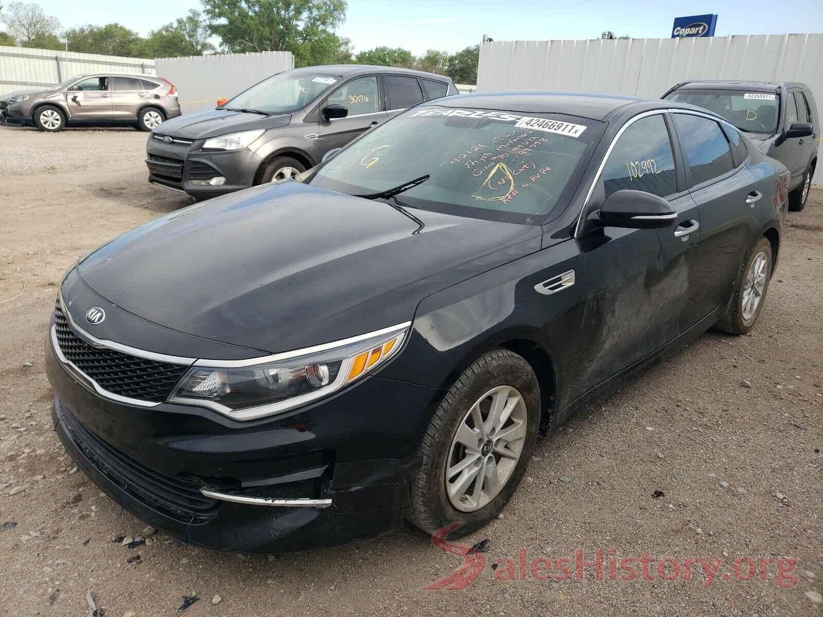 5XXGT4L33GG051133 2016 KIA OPTIMA