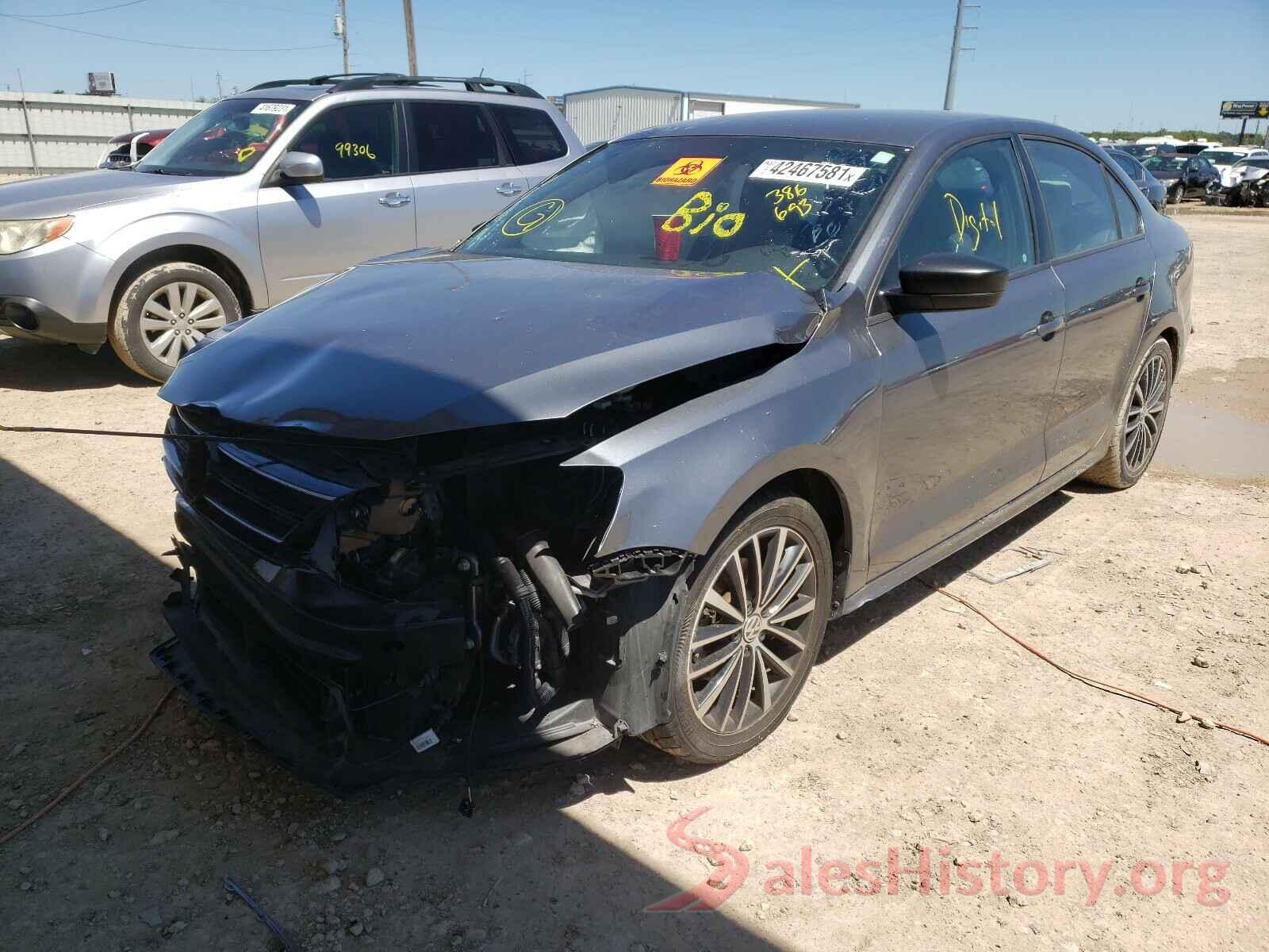 3VWD17AJ7GM386693 2016 VOLKSWAGEN JETTA