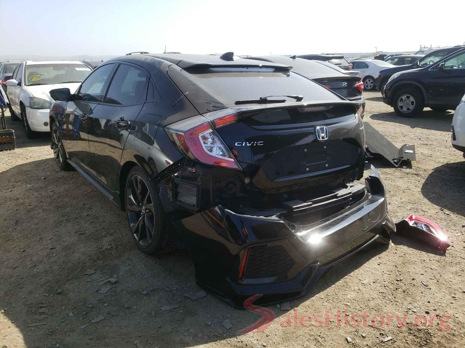 SHHFK7H49HU404575 2017 HONDA CIVIC