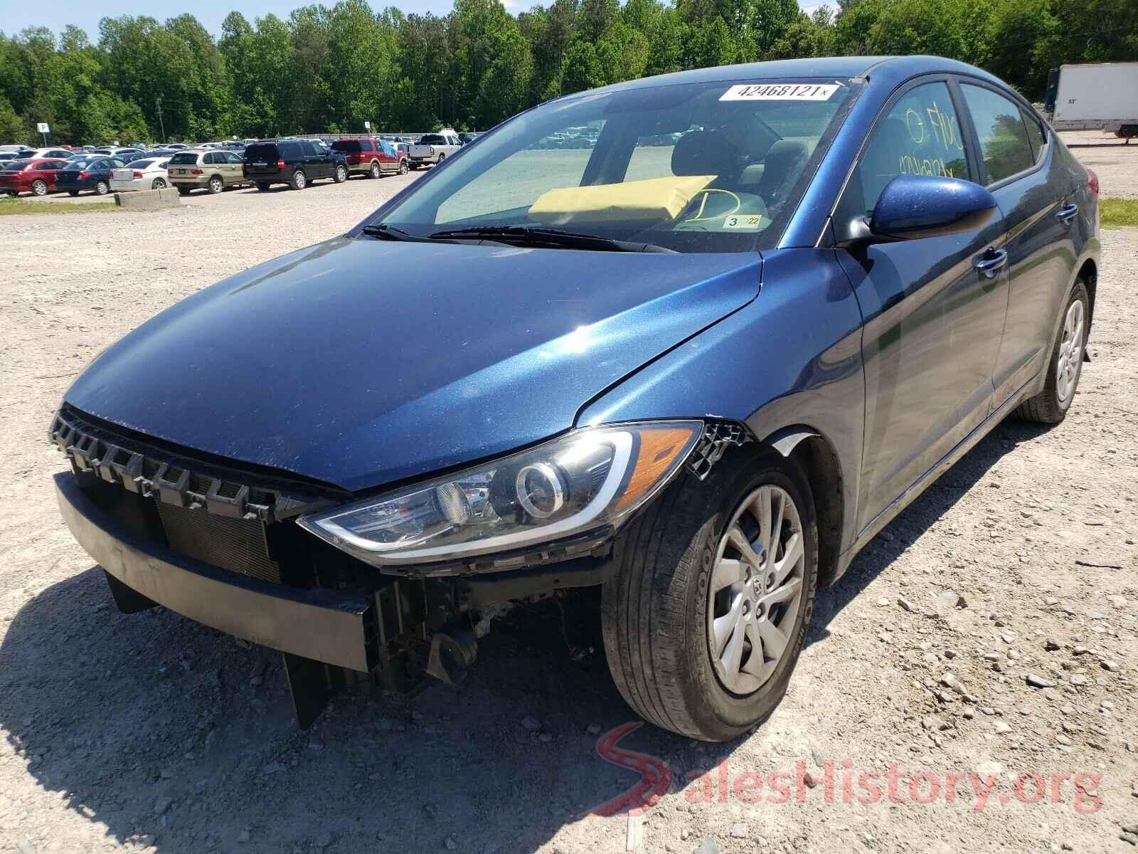 5NPD74LF3HH101276 2017 HYUNDAI ELANTRA