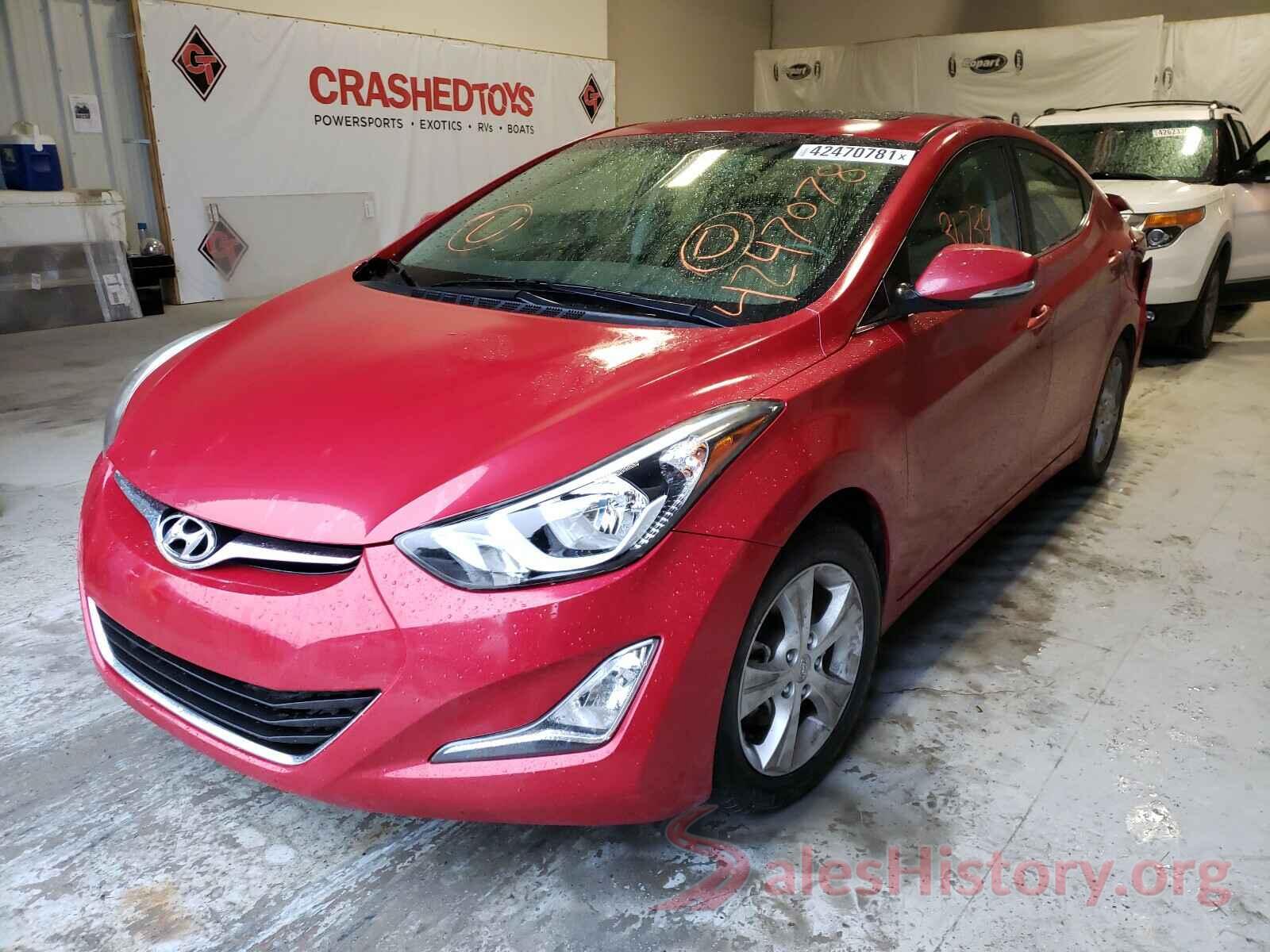 KMHDH4AEXGU519759 2016 HYUNDAI ELANTRA