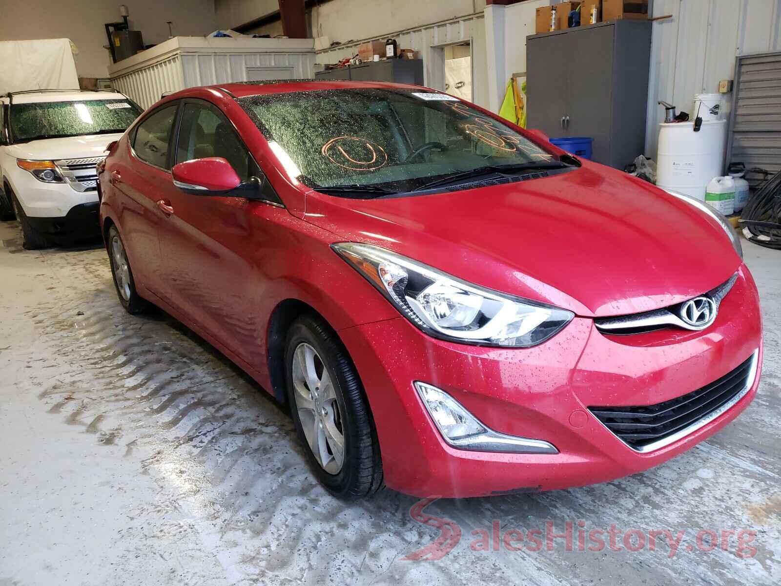 KMHDH4AEXGU519759 2016 HYUNDAI ELANTRA