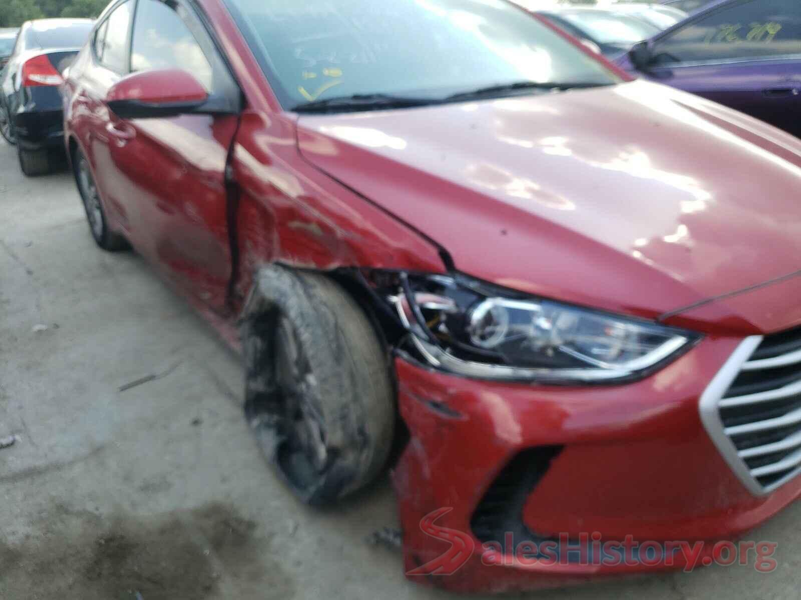 5NPD84LF6HH204317 2017 HYUNDAI ELANTRA