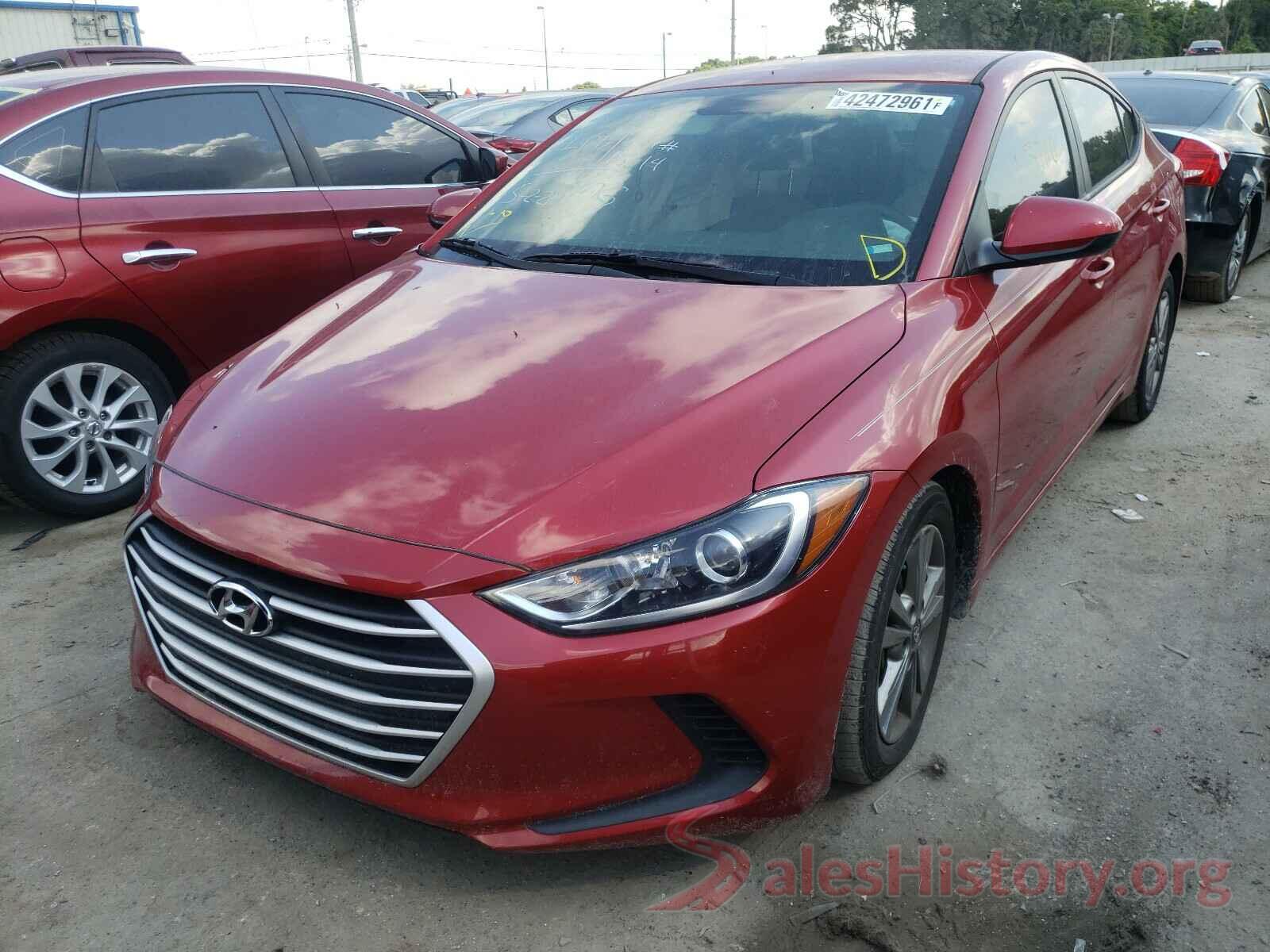 5NPD84LF6HH204317 2017 HYUNDAI ELANTRA