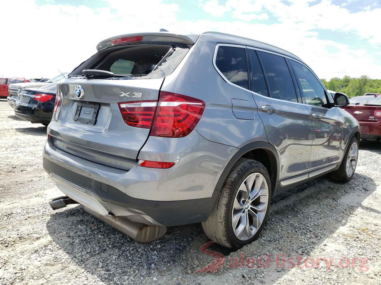 5UXWZ7C36H0V90312 2017 BMW X3