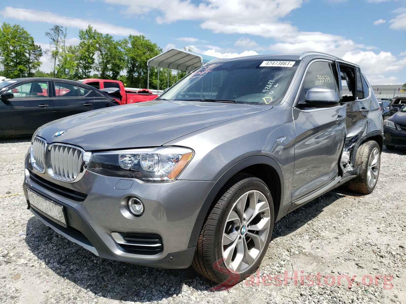 5UXWZ7C36H0V90312 2017 BMW X3