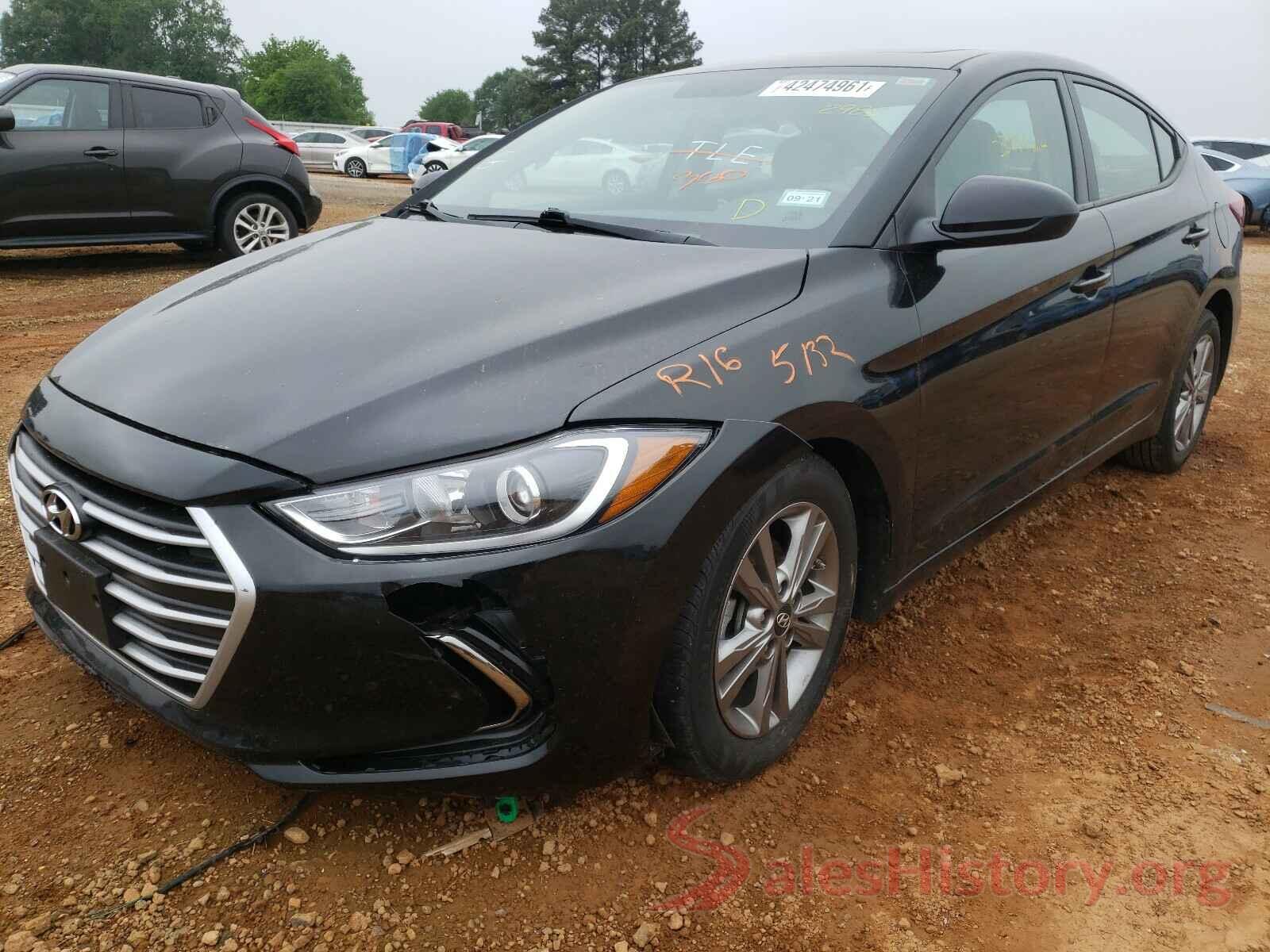 KMHD84LF1HU432985 2017 HYUNDAI ELANTRA