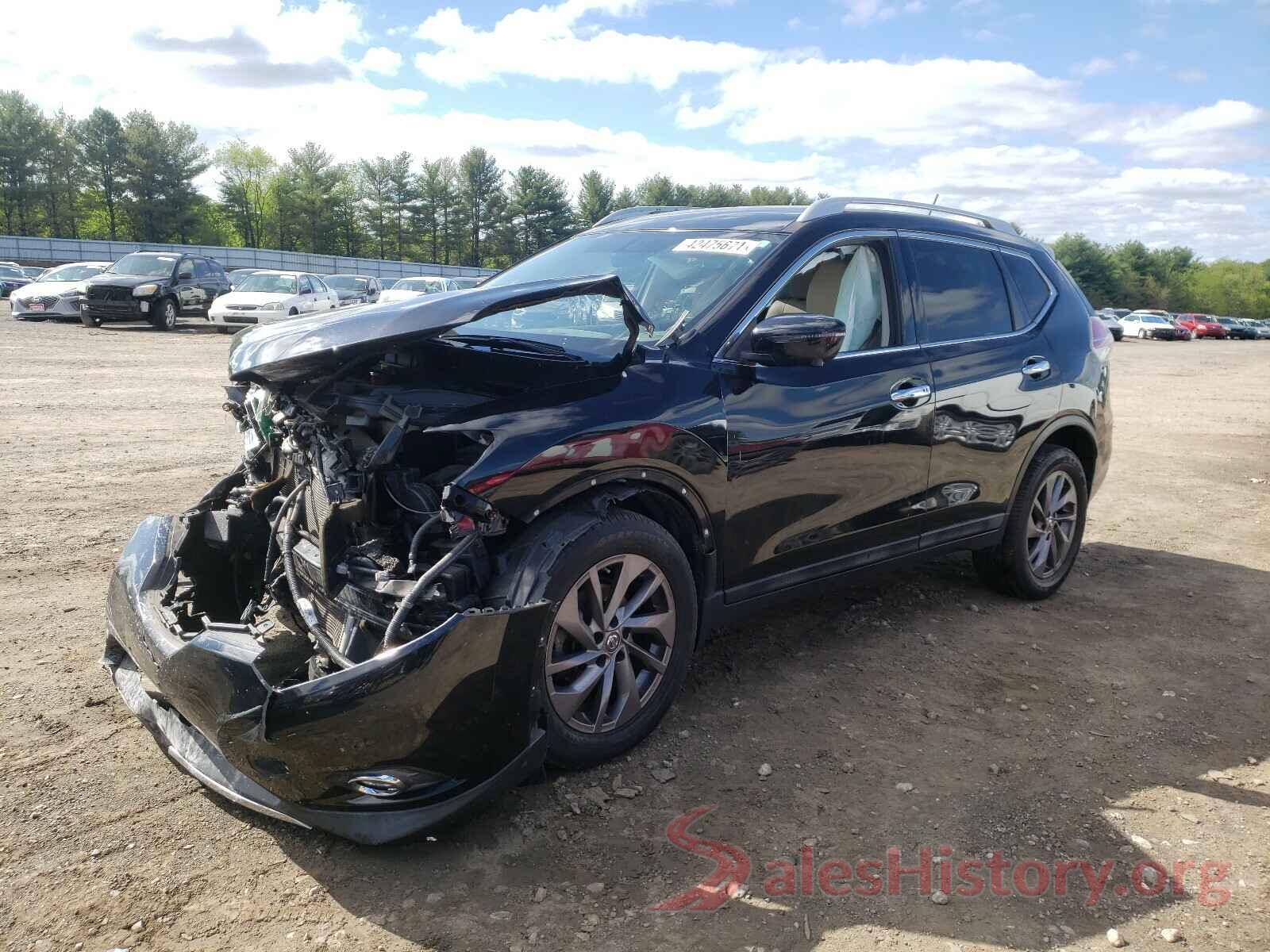 5N1AT2MV3GC738876 2016 NISSAN ROGUE