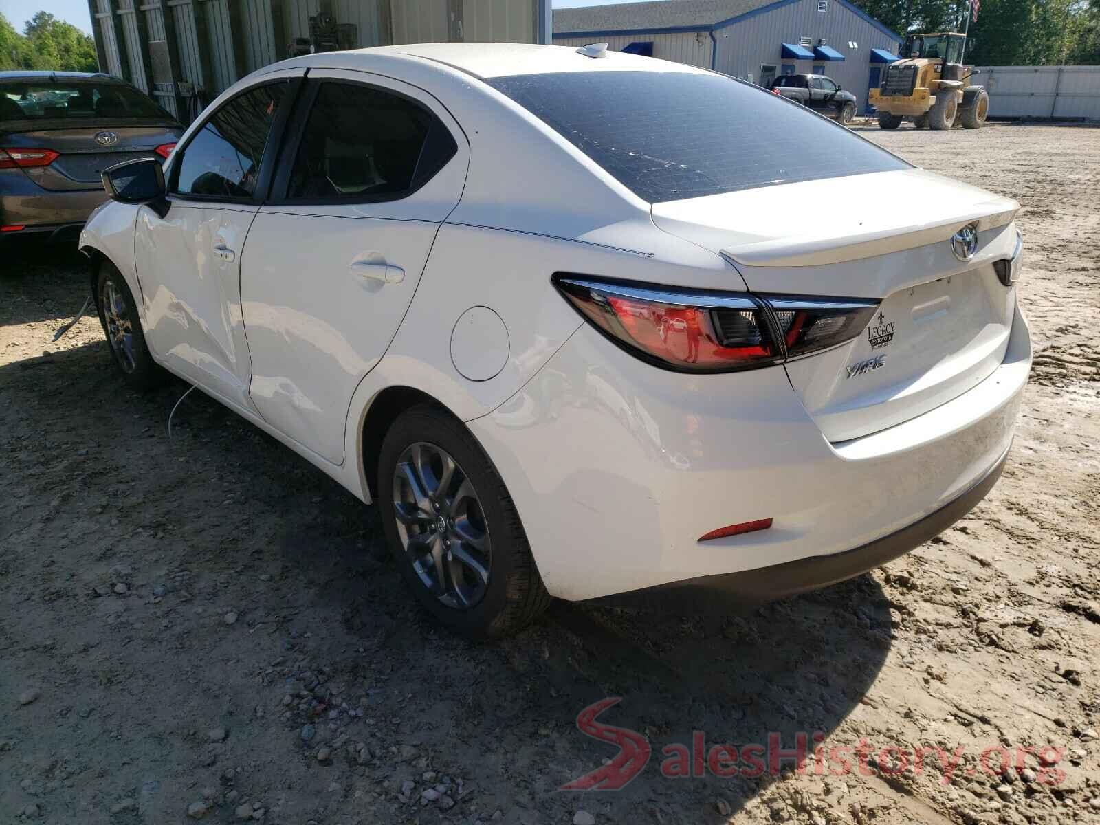 3MYDLBYV2KY502880 2019 TOYOTA YARIS