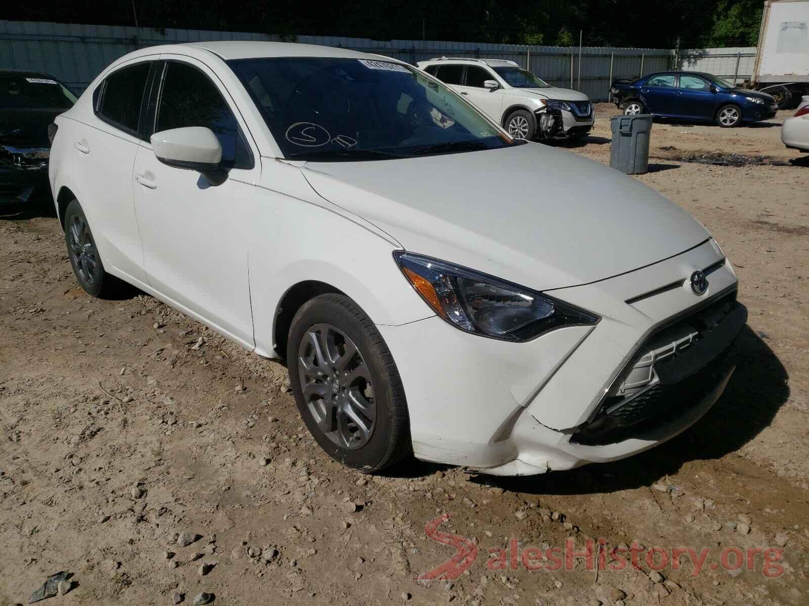 3MYDLBYV2KY502880 2019 TOYOTA YARIS