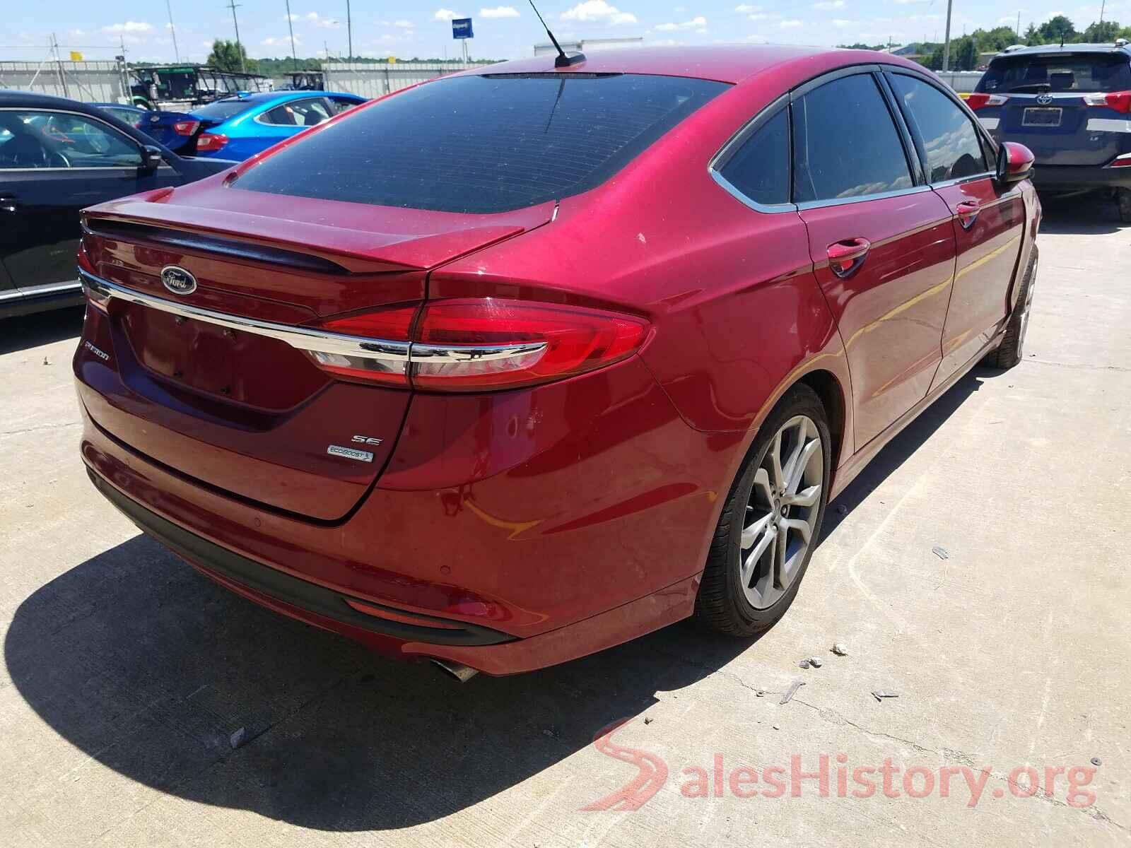 3FA6P0HD3HR155821 2017 FORD FUSION