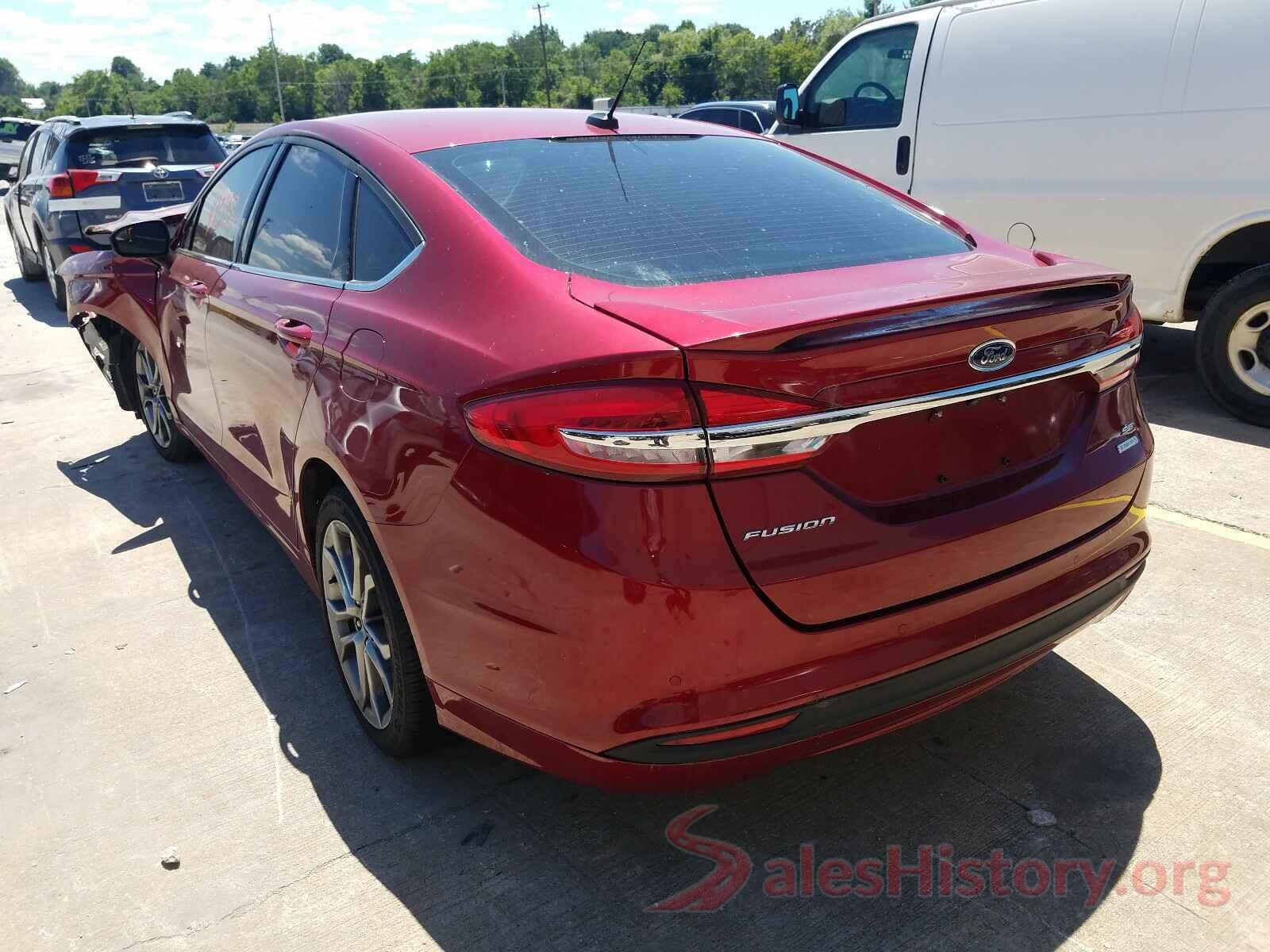 3FA6P0HD3HR155821 2017 FORD FUSION