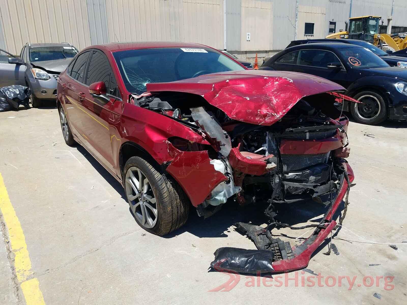 3FA6P0HD3HR155821 2017 FORD FUSION