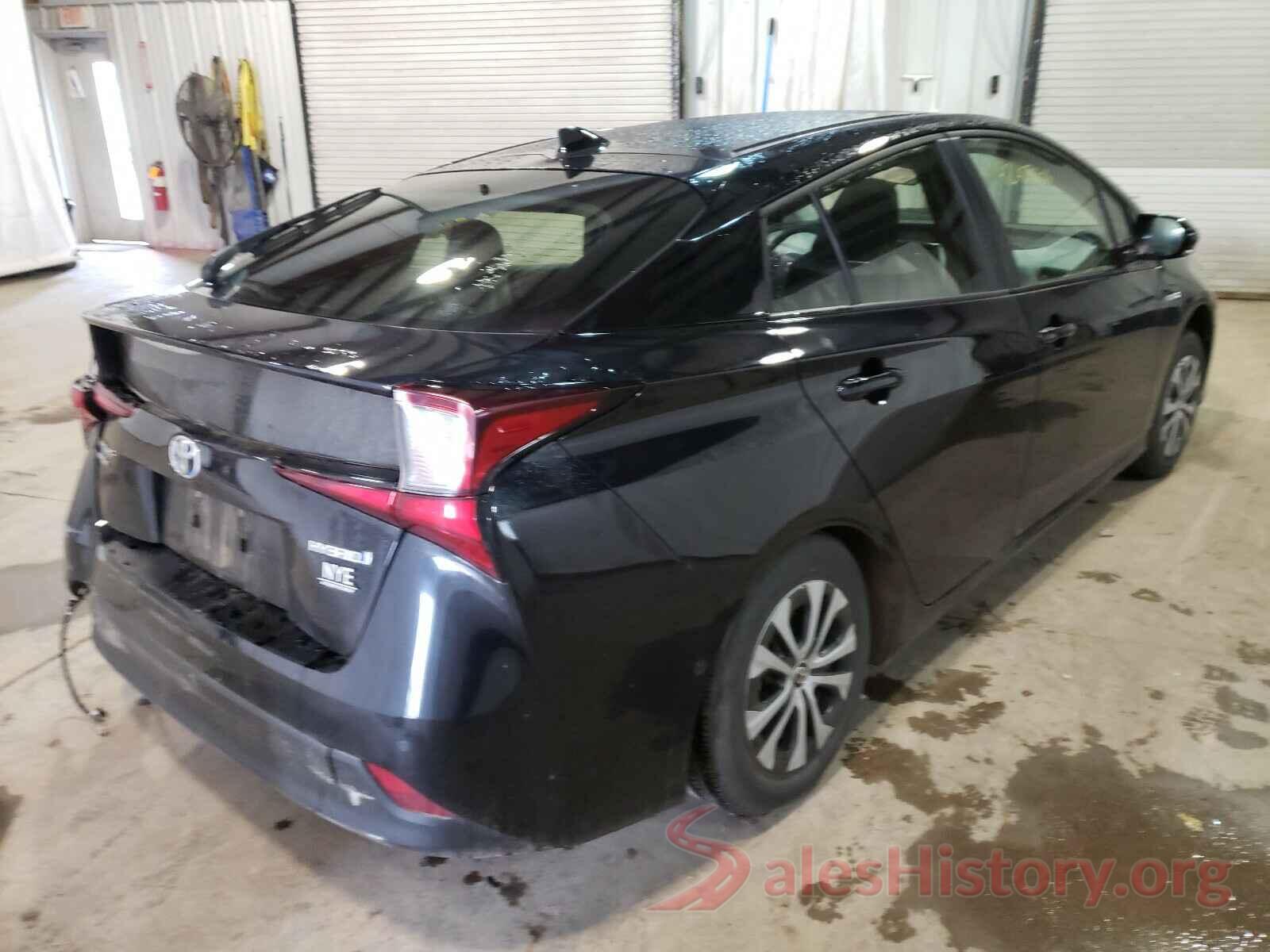 JTDL9RFUXK3007900 2019 TOYOTA PRIUS