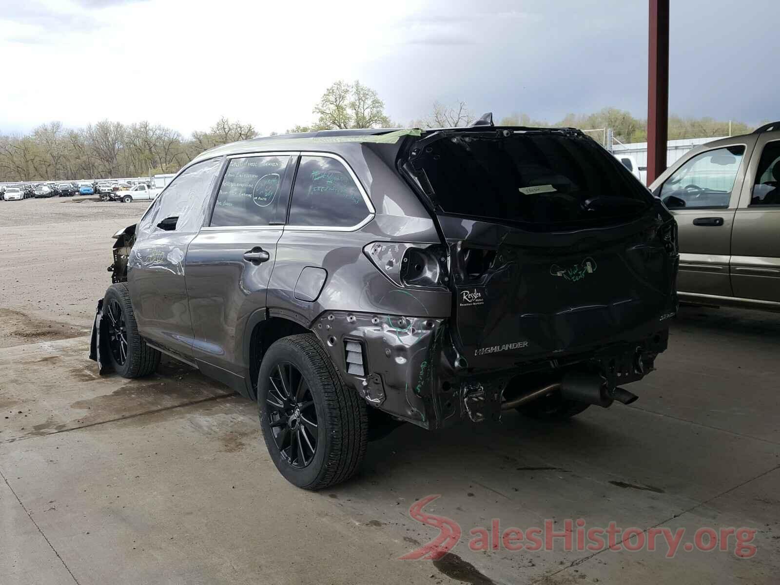 5TDJZRFH6KS618399 2019 TOYOTA HIGHLANDER