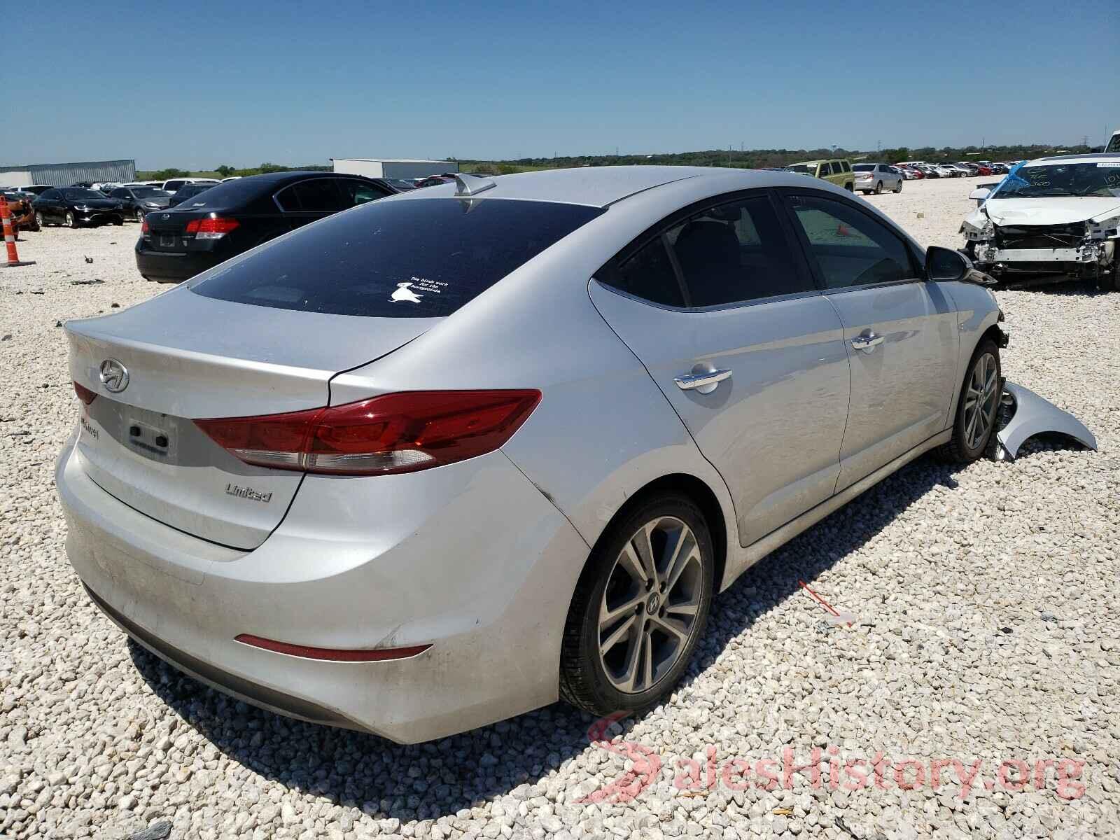 KMHD84LF9HU269261 2017 HYUNDAI ELANTRA