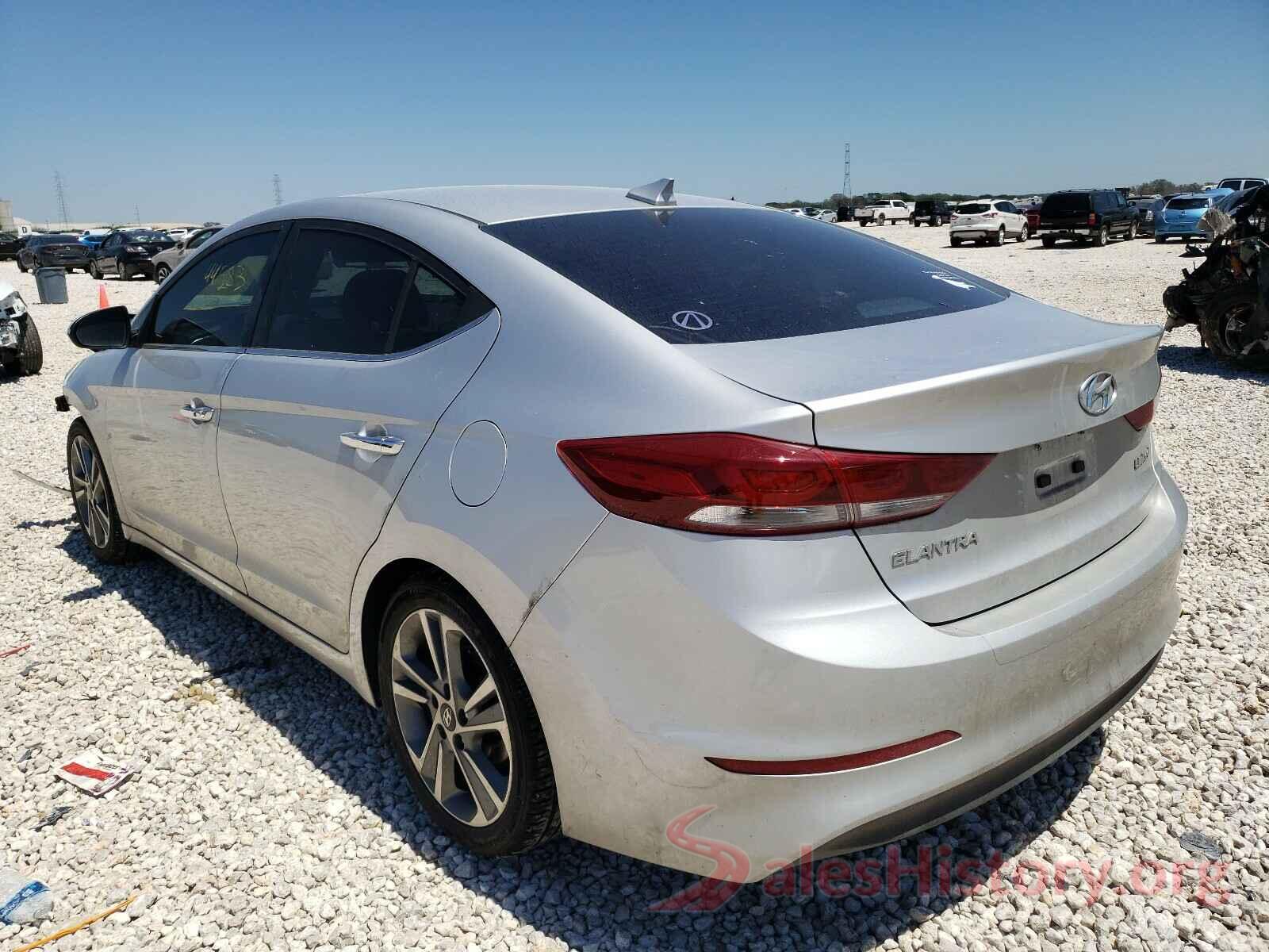 KMHD84LF9HU269261 2017 HYUNDAI ELANTRA