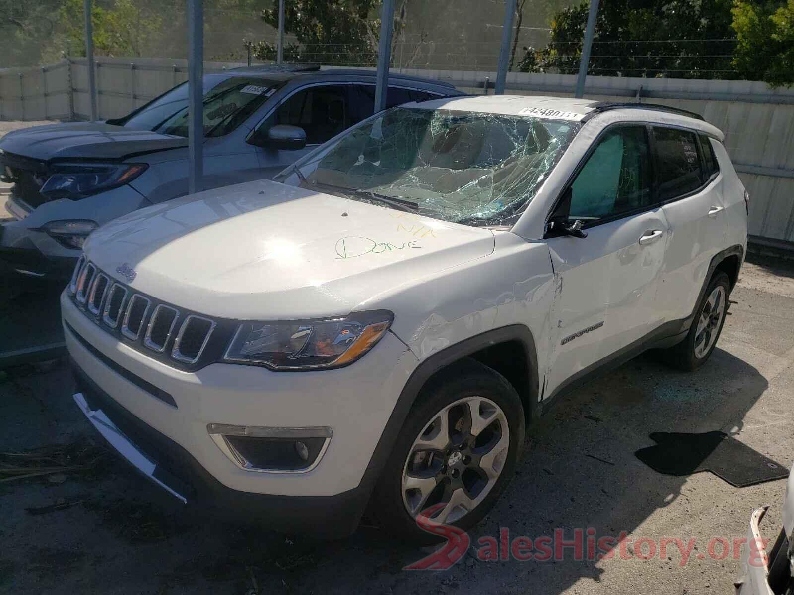 3C4NJCCB1KT660197 2019 JEEP COMPASS