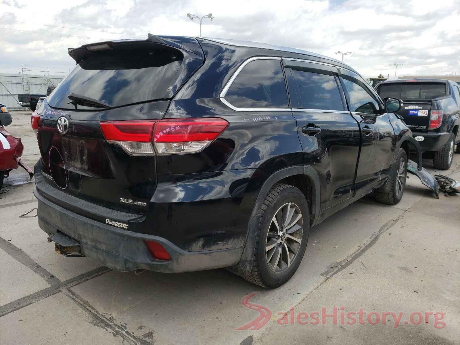 5TDJZRFH0JS538482 2018 TOYOTA HIGHLANDER