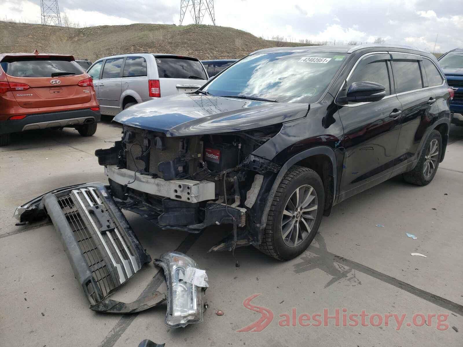 5TDJZRFH0JS538482 2018 TOYOTA HIGHLANDER