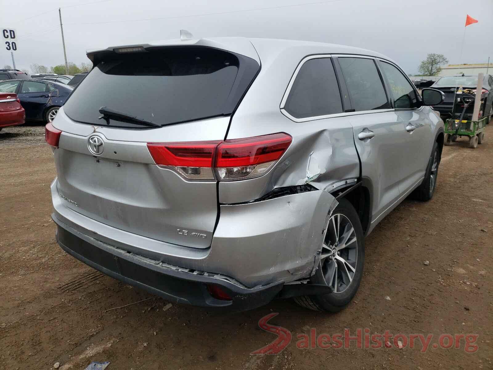 5TDBZRFH8HS484282 2017 TOYOTA HIGHLANDER