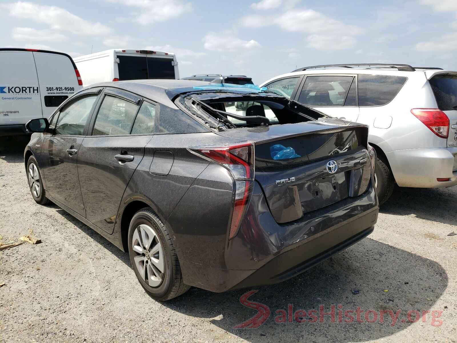 JTDKARFU9J3548566 2018 TOYOTA PRIUS