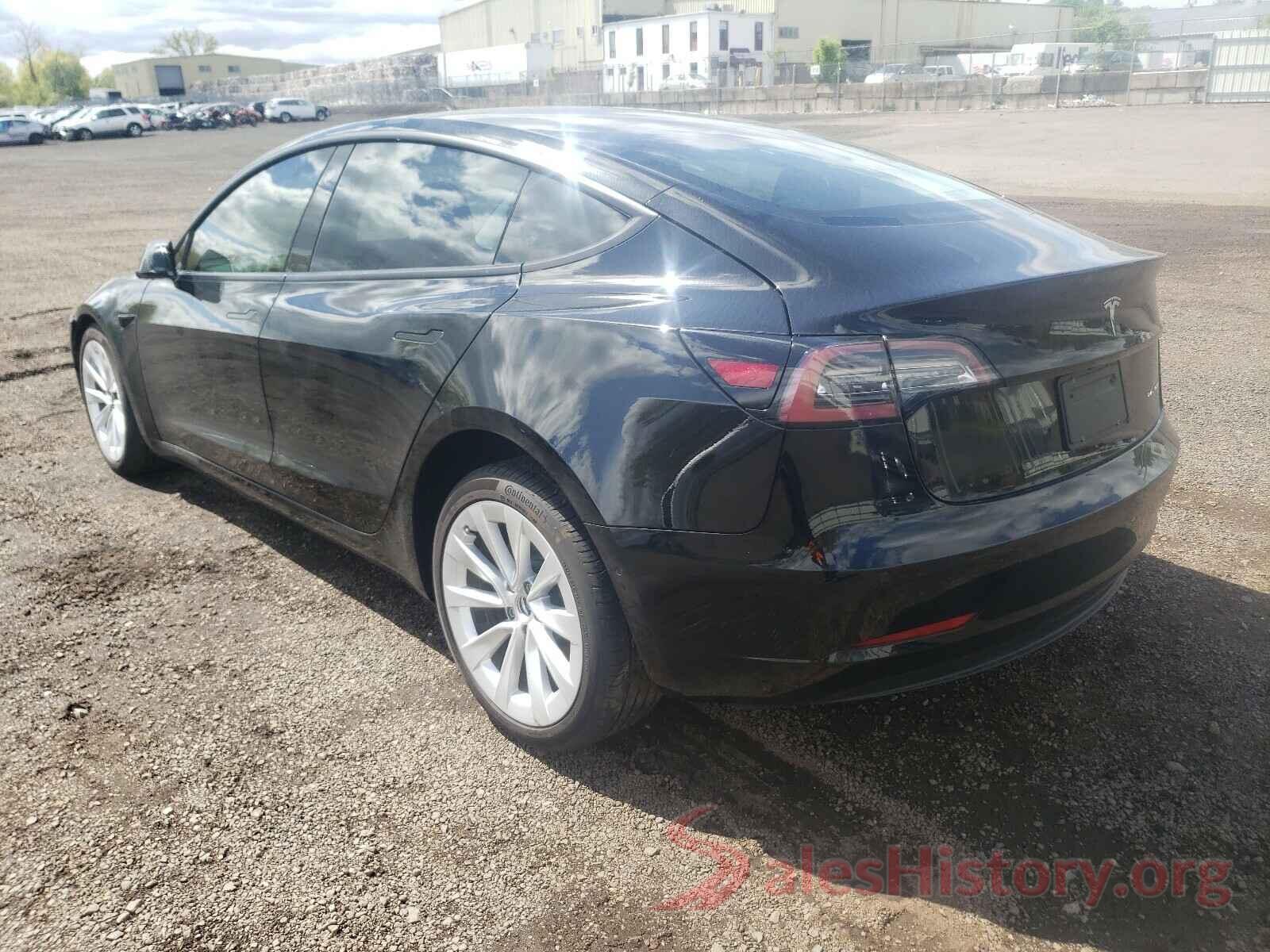 5YJ3E1EB6MF901878 2021 TESLA MODEL 3