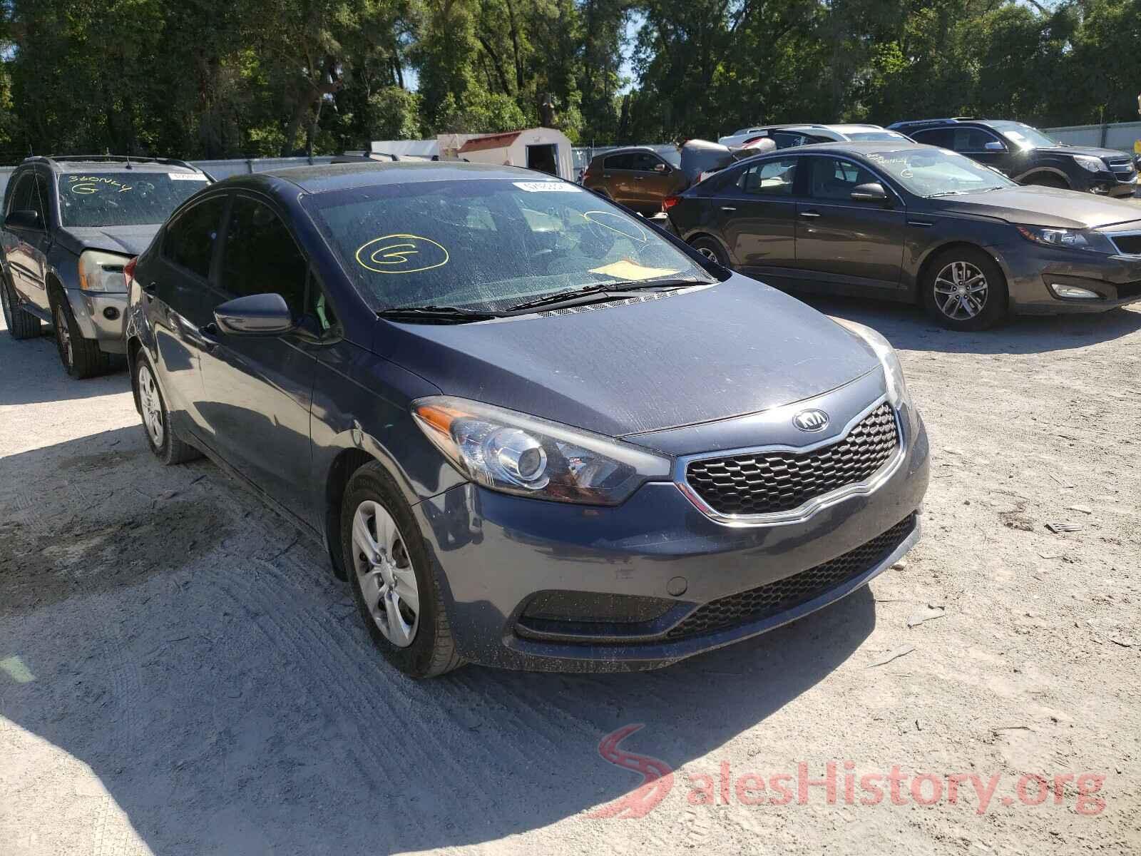 KNAFK4A63G5613867 2016 KIA FORTE