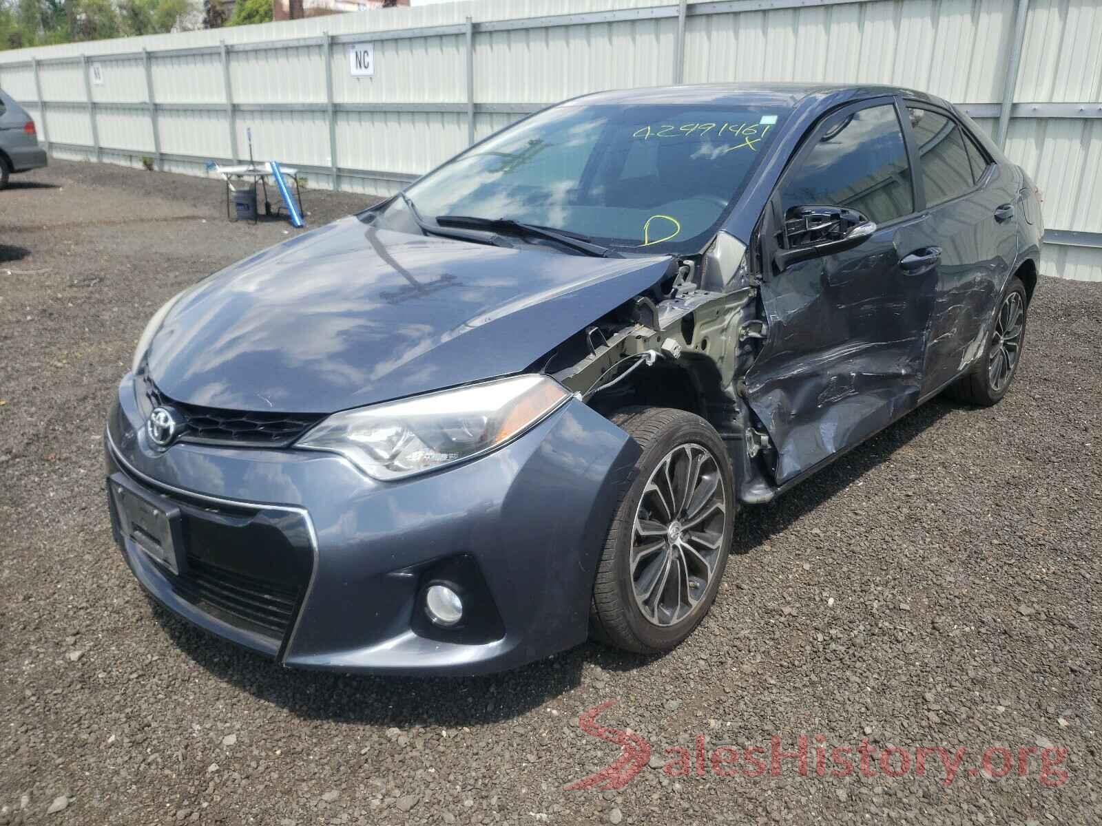 5YFBURHE7GP466140 2016 TOYOTA COROLLA