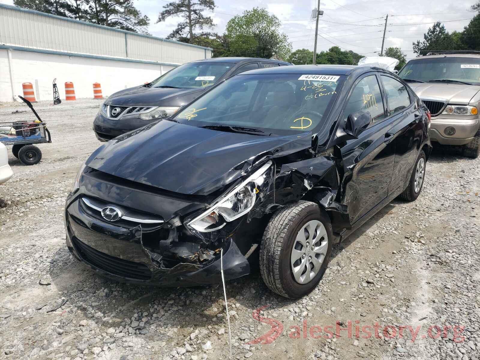 KMHCT4AE9HU341144 2017 HYUNDAI ACCENT