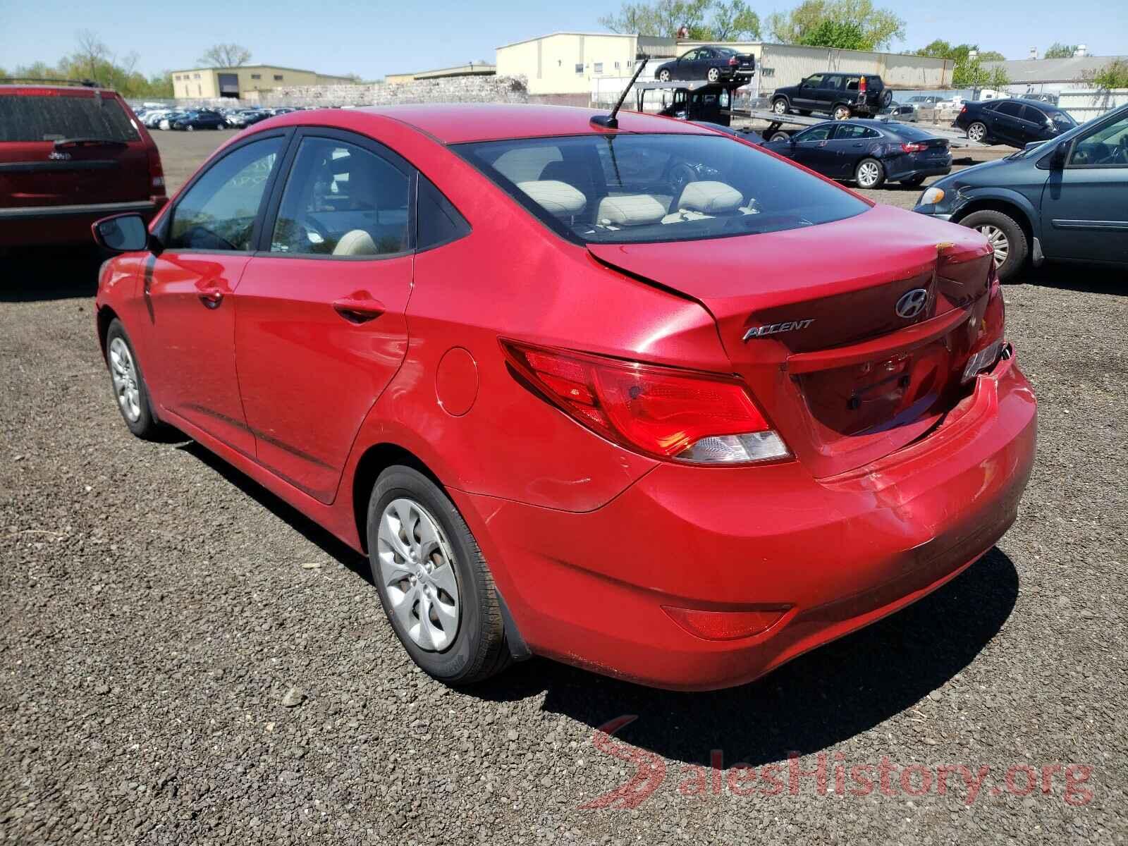 KMHCT4AE5GU162176 2016 HYUNDAI ACCENT