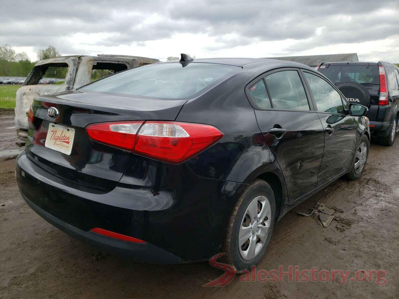 KNAFX4A68G5498992 2016 KIA FORTE