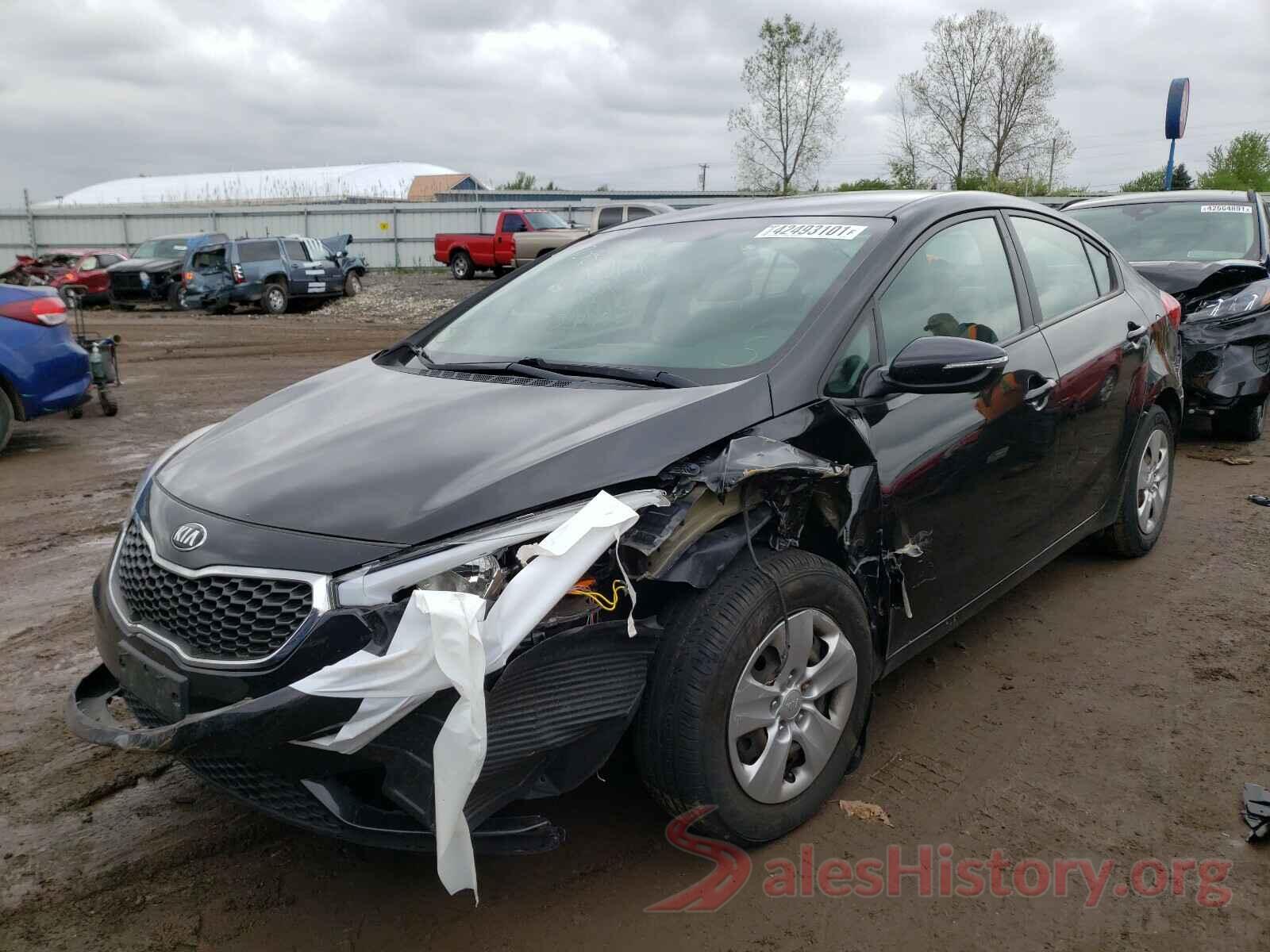 KNAFX4A68G5498992 2016 KIA FORTE