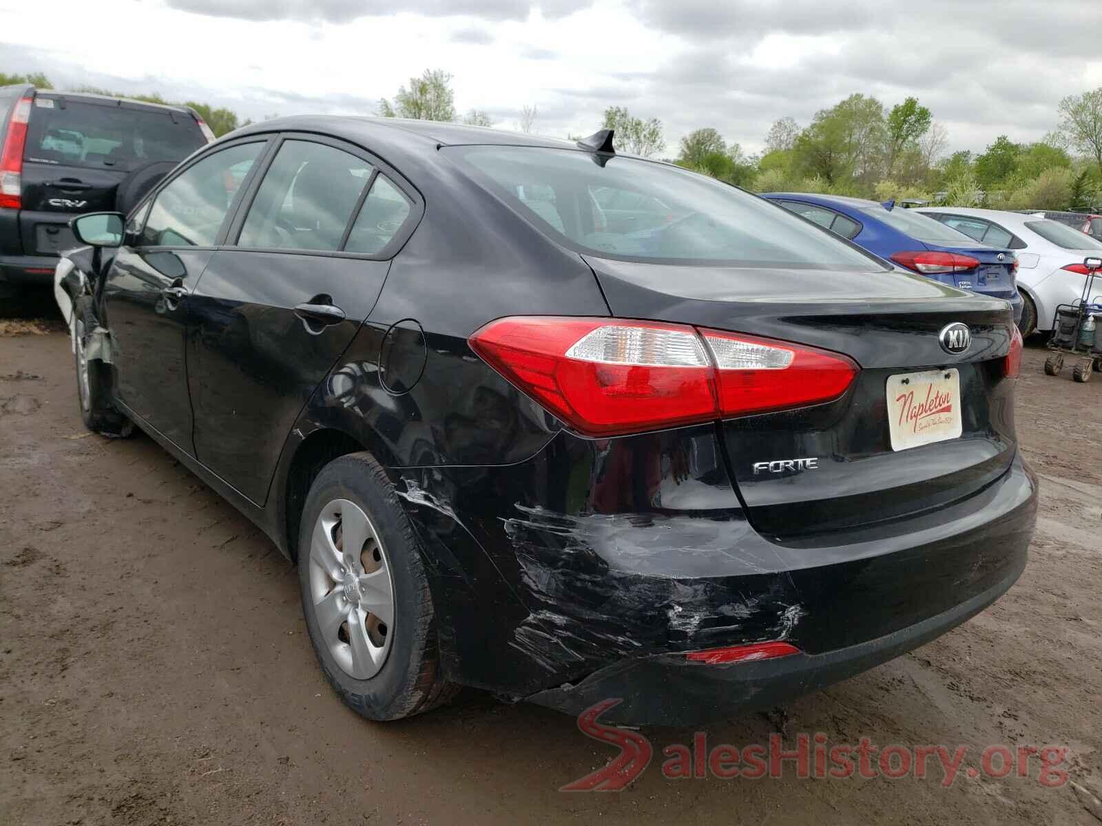 KNAFX4A68G5498992 2016 KIA FORTE