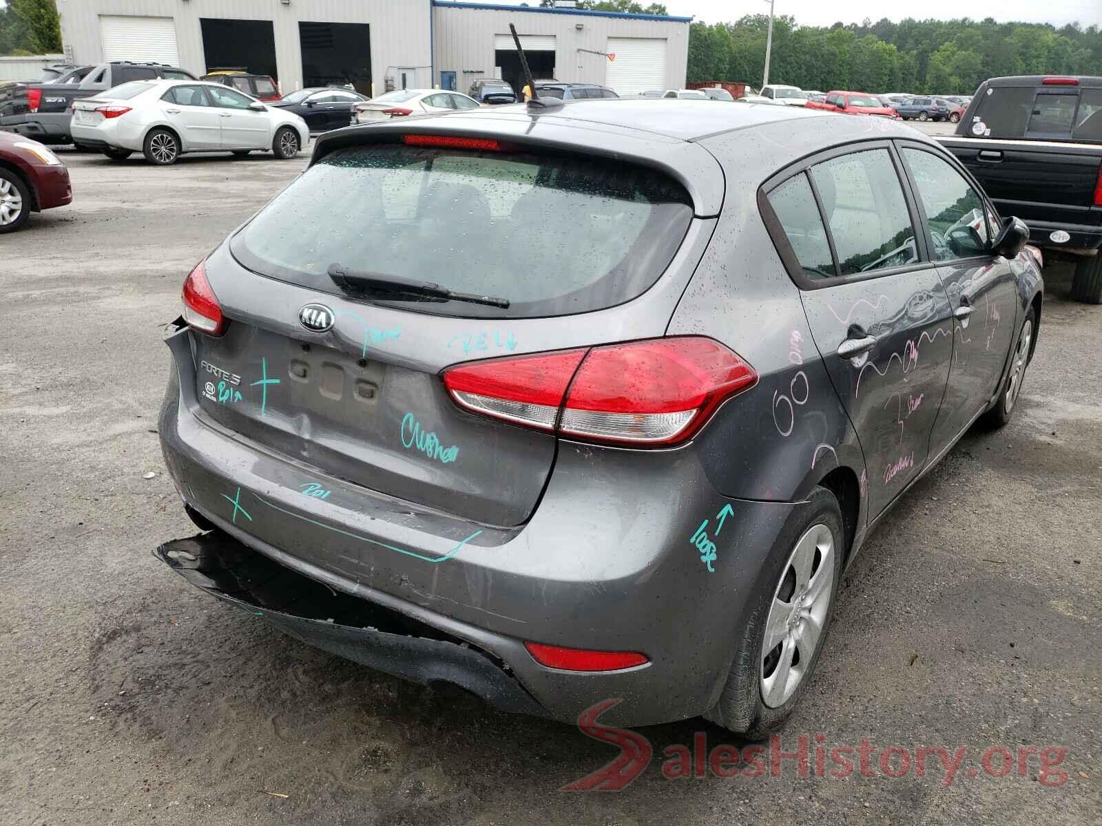 KNAFK5A82G5630084 2016 KIA FORTE