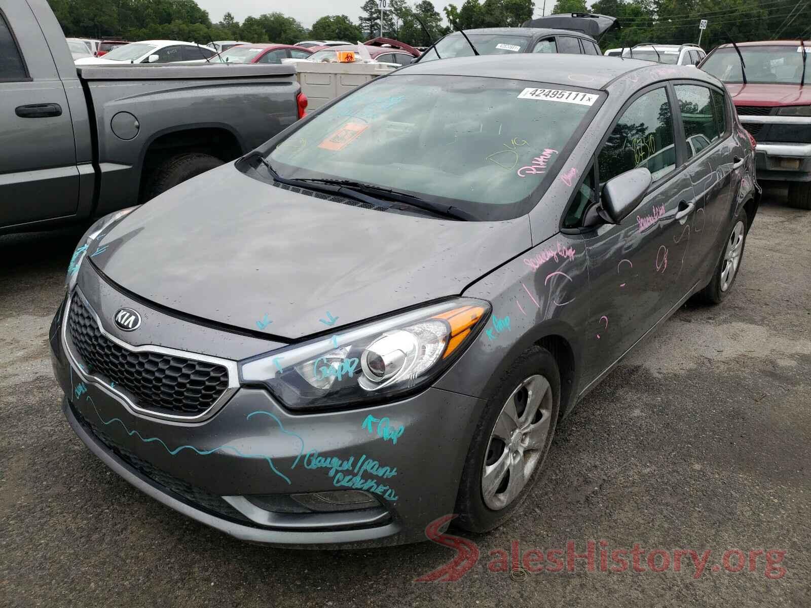 KNAFK5A82G5630084 2016 KIA FORTE