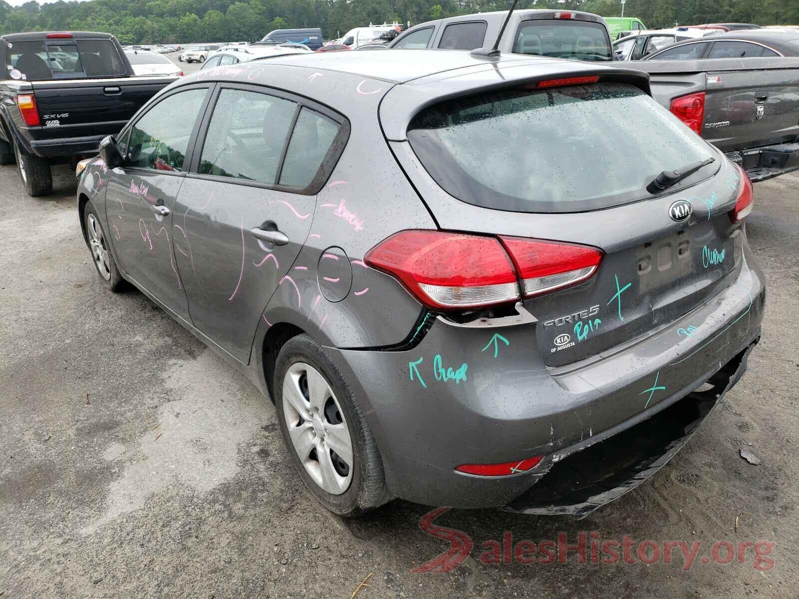 KNAFK5A82G5630084 2016 KIA FORTE