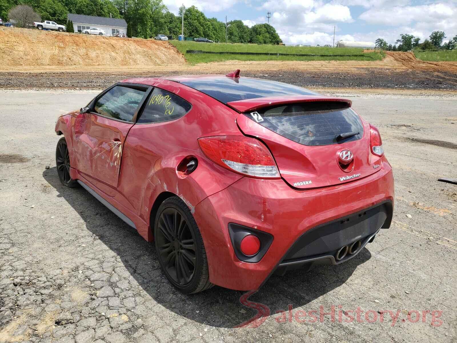 KMHTC6AE6GU287974 2016 HYUNDAI VELOSTER