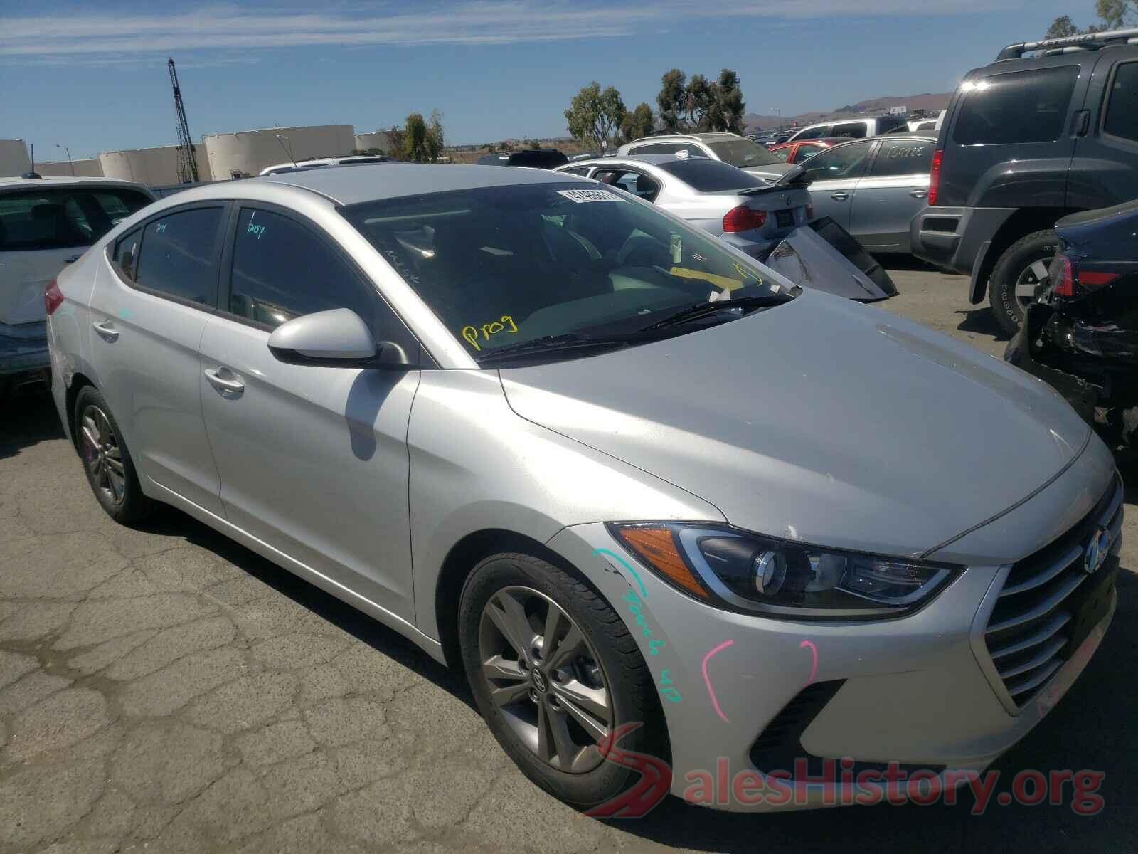 5NPD84LF8HH159848 2017 HYUNDAI ELANTRA