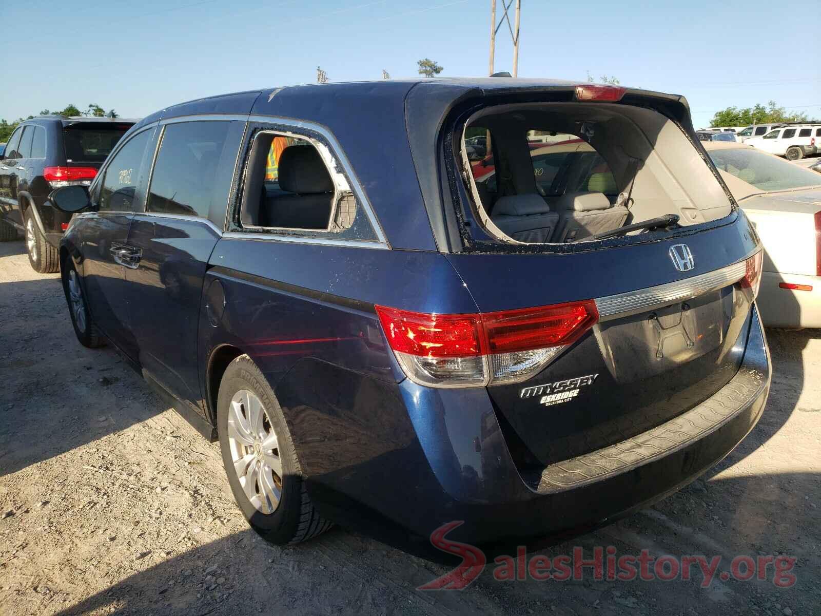 5FNRL5H68GB110679 2016 HONDA ODYSSEY