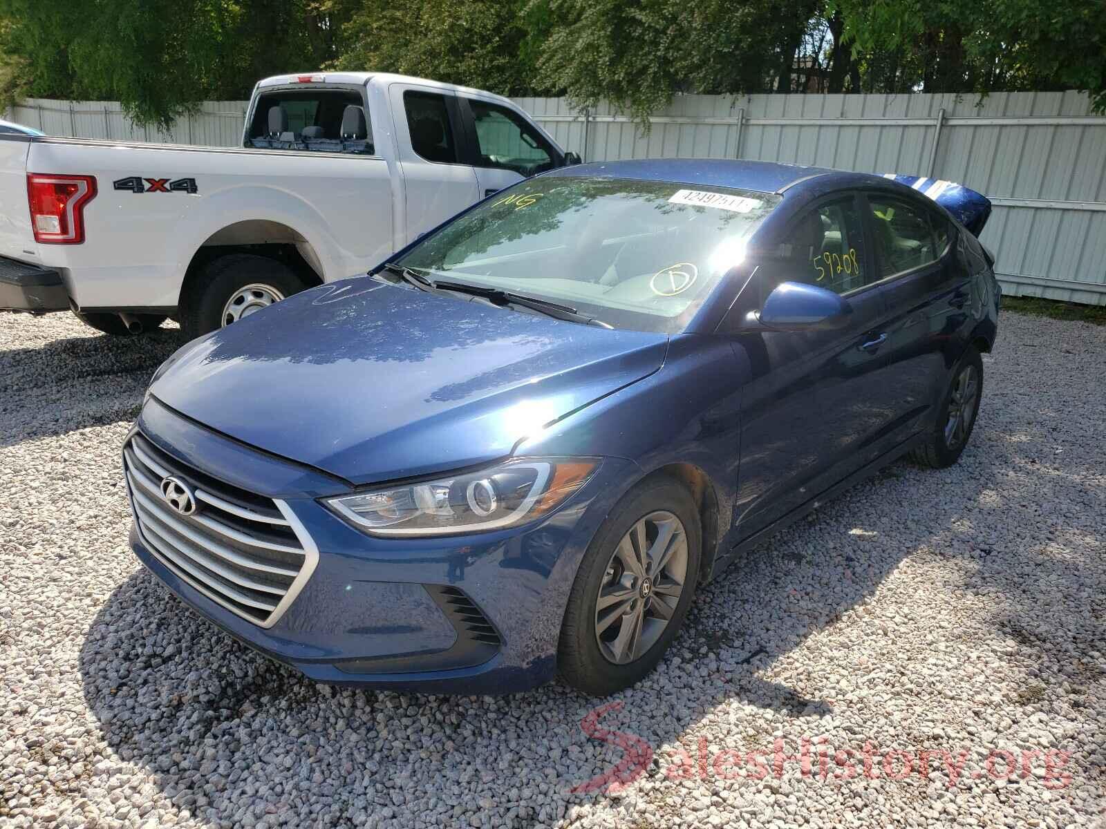 5NPD84LF3HH059382 2017 HYUNDAI ELANTRA