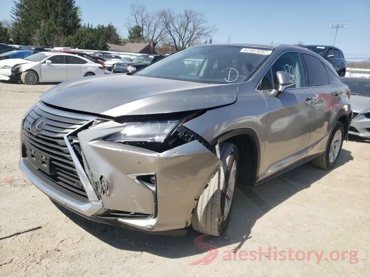 2T2BZMCA2HC129283 2017 LEXUS RX350