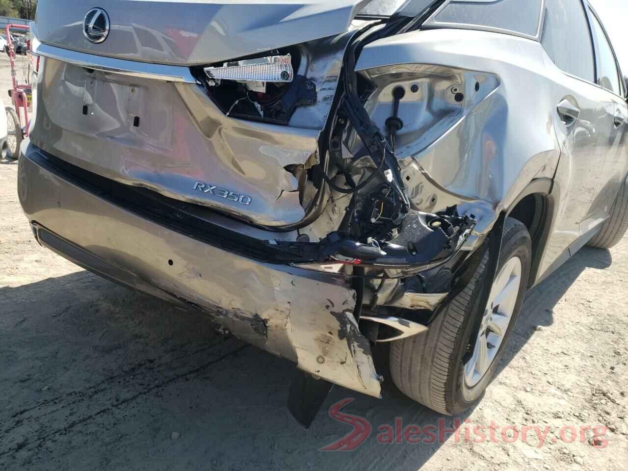 2T2BZMCA2HC129283 2017 LEXUS RX350