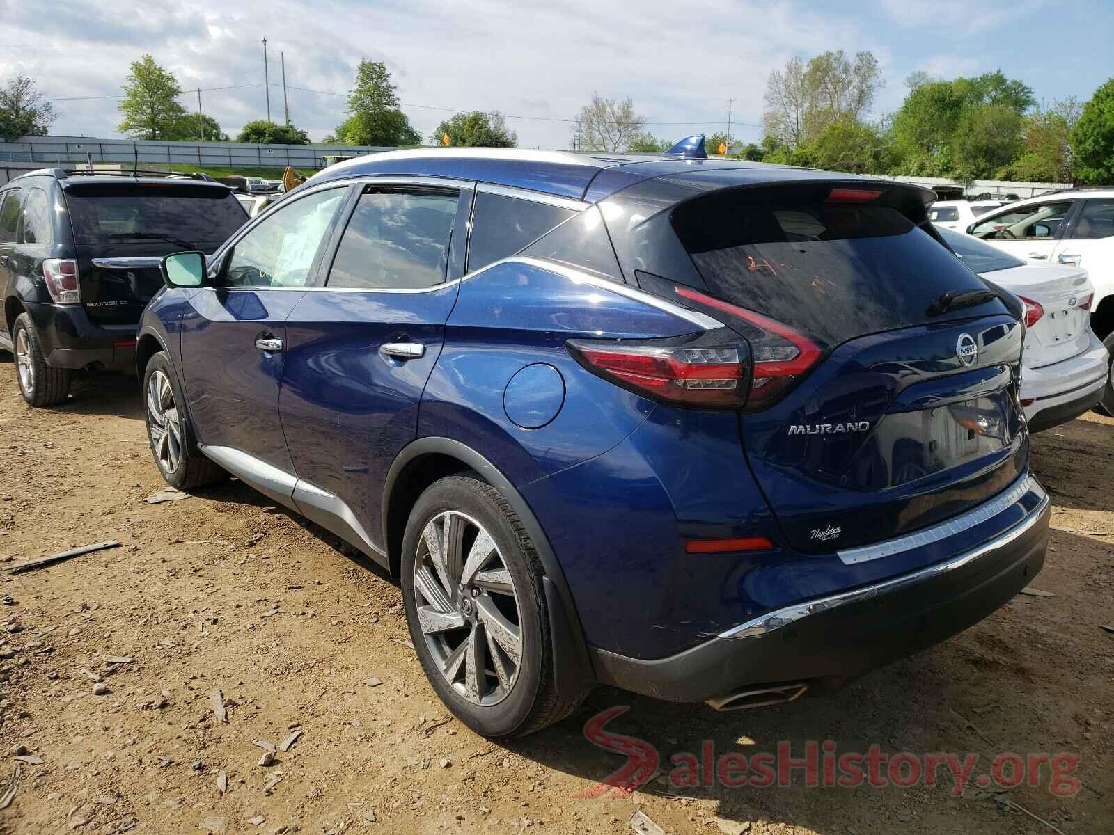 5N1AZ2MS8KN106036 2019 NISSAN MURANO