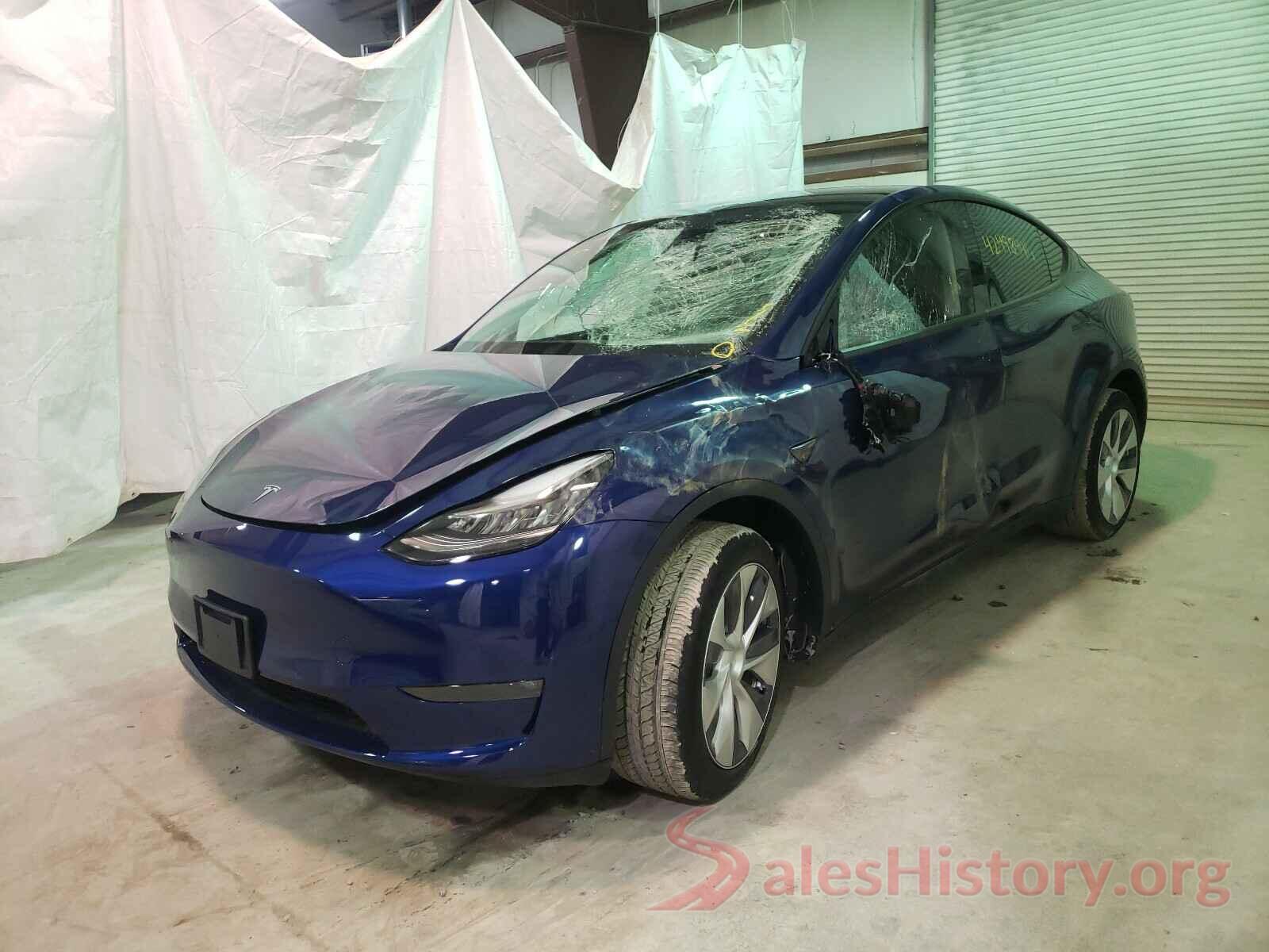 5YJYGDEE4MF099925 2021 TESLA MODEL Y