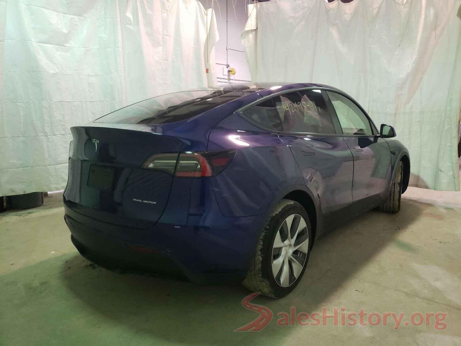 5YJYGDEE4MF099925 2021 TESLA MODEL Y